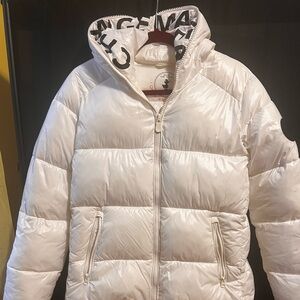 SAVE THE DUCK Cream Puffer Jacket